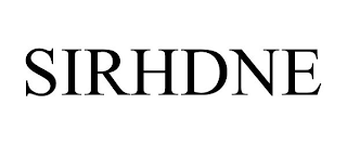 SIRHDNE trademark
