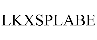 LKXSPLABE trademark