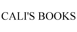 CALI'S BOOKS trademark