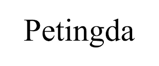 PETINGDA trademark