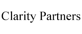 CLARITY PARTNERS