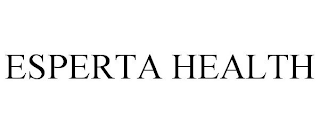 ESPERTA HEALTH