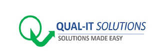 QUAL-IT SOLUTIONS SOLUTIONS MADE EASY