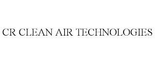 CR CLEAN AIR TECHNOLOGIES