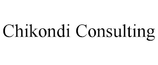 CHIKONDI CONSULTING