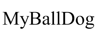 MYBALLDOG