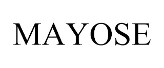 MAYOSE