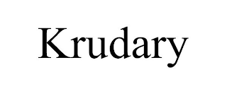 KRUDARY