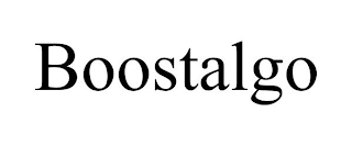 BOOSTALGO