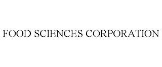 FOOD SCIENCES CORPORATION