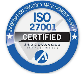 INFORMATION SECURITY MANAGEMENT SYSTEM IS0 27001 CERTIFIED 360 ADVANCED COMPASS ROSE