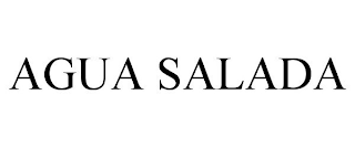 AGUA SALADA