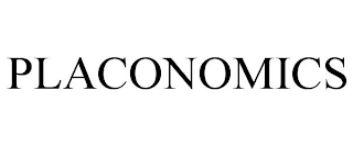 PLACONOMICS