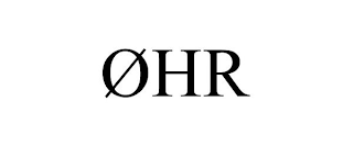 ØHR