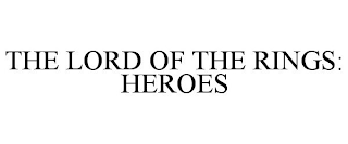 THE LORD OF THE RINGS: HEROES