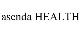 ASENDA HEALTH