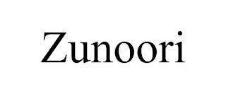 ZUNOORI