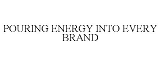 POURING ENERGY INTO EVERY BRAND