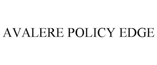 AVALERE POLICY EDGE