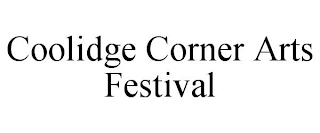 COOLIDGE CORNER ARTS FESTIVAL