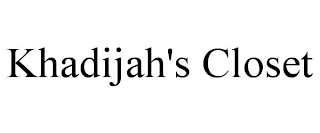 KHADIJAH'S CLOSET