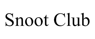 SNOOT CLUB