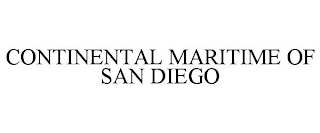 CONTINENTAL MARITIME OF SAN DIEGO