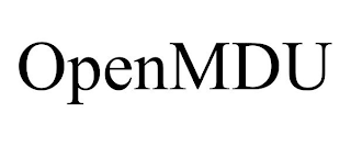 OPENMDU