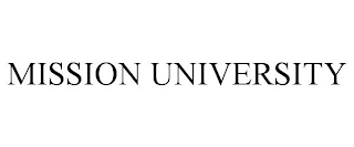 MISSION UNIVERSITY