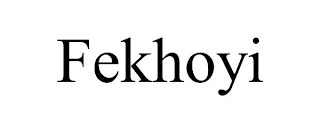 FEKHOYI