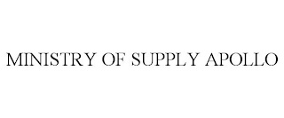 MINISTRY OF SUPPLY APOLLO