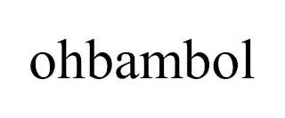 OHBAMBOL