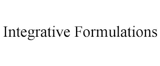 INTEGRATIVE FORMULATIONS