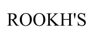 ROOKH'S