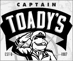 CAPTAIN TOADY'S EST'D 1987