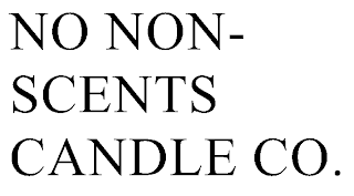 NO NON-SCENTS CANDLE CO.