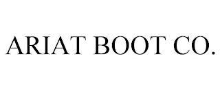 ARIAT BOOT CO.