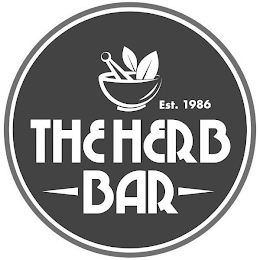 THE HERB BAR EST. 1986