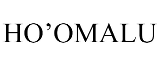 HO'OMALU