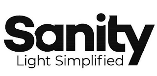 SANITY LIGHT SIMPLIFIED