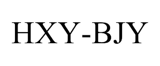 HXY-BJY