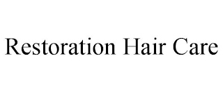 RESTORATION HAIR CARE