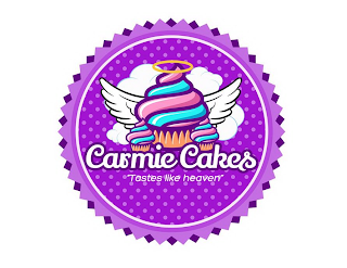 CARMIE CAKES, TASTES LIKE HEAVEN