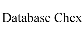 DATABASE CHEX