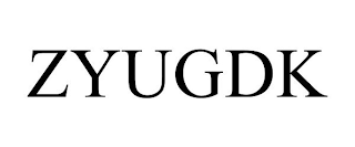 ZYUGDK