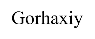 GORHAXIY