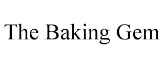 THE BAKING GEM