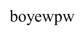 BOYEWPW