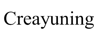 CREAYUNING