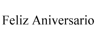 FELIZ ANIVERSARIO